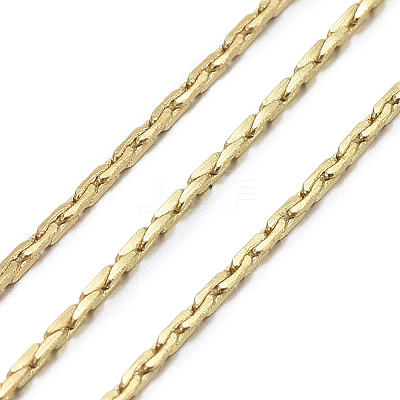 Brass Boston Link Chains X-CHC002Y-G-1