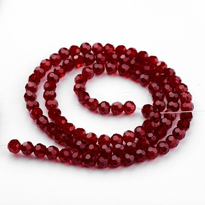 Transparent Glass Bead Strands X-GLAA-G013-8mm-97-1