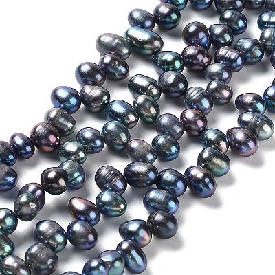 Natural Cultured Freshwater Pearl Beads Strands PEAR-J007-31-1