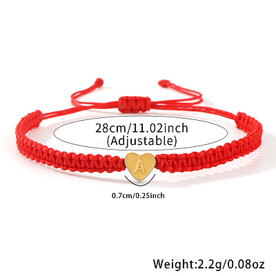304 Stainless Steel Bead Braided Bead Bracelets HG7153-1-1