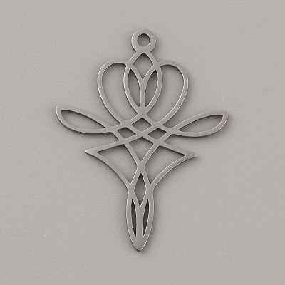 201 Stainless Steel Pendants STAS-TAC0017-06P-1