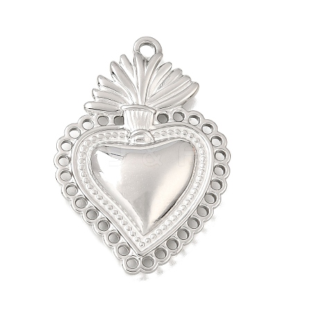 304 Stainless Steel Pendants SA-CBAB767-07P-1