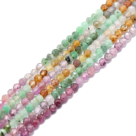 Natural Tourmaline Beads Strands G-P457-A01-14E-1