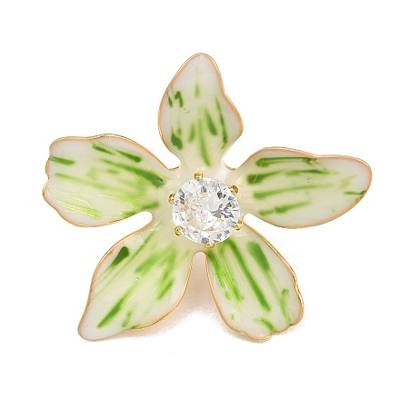 Flower Enamel Pins LS-SA-CBA065A-02D-G-1