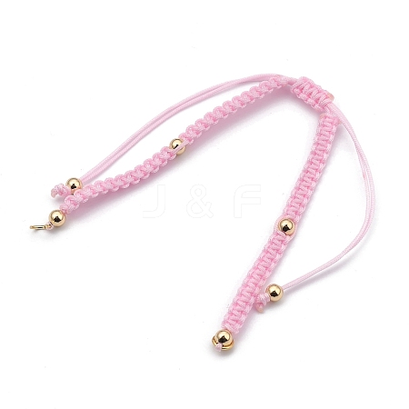 Braided Nylon Bracelet Making AJEW-JB00721-01-1