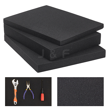  6Sheets 3 Styles Sponge Mat AJEW-NB0005-81-1