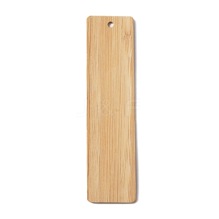 Blank Bamboo Bookmark AJEW-WH0282-58B-1