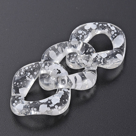 Transparent Acrylic Linking Rings OACR-N009-016A-02-1