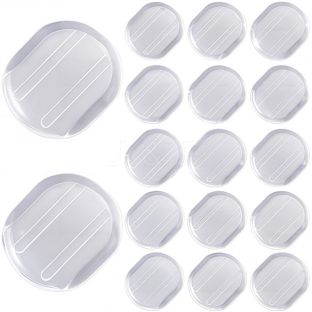 120Pcs Comfort Silicone Earring Pads FIND-SP0001-03-1