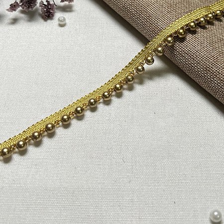 Polyester Lace Ribbon OCOR-WH0101-04B-03-1