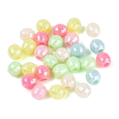 Opaque Plastic Beads KY-Q010-20-1