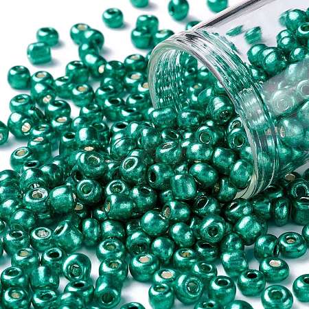 6/0 Glass Seed Beads X-SEED-A017-4mm-1118-1