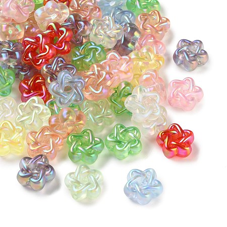 UV Plating Transparent Acrylic Beads AC-CBA5E93-08-1