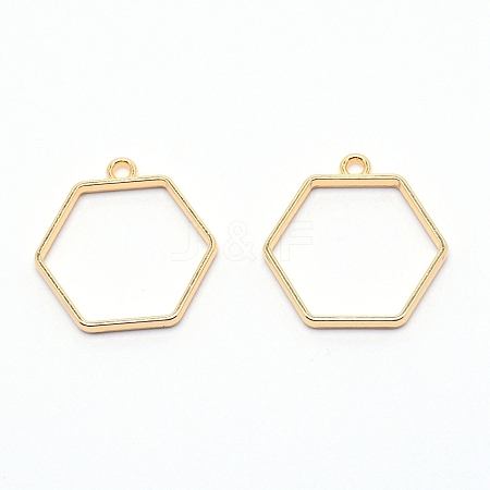 Alloy Open Back Bezel Pendants PALLOY-WH0081-35A-1