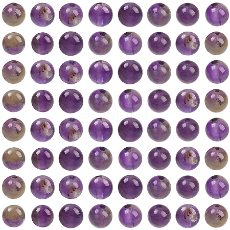 200Pcs Natural Amethyst Beads G-SP0001-22A-1