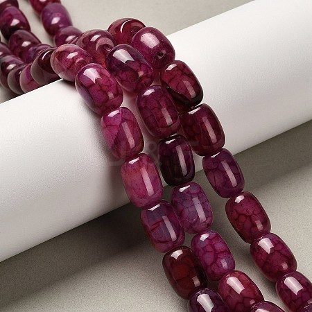 Natural Dragon Veins Agate Beads Strands G-D317-A01-03-1