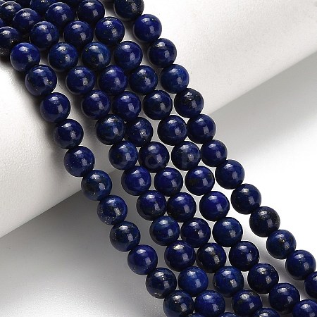 Natural Lapis Lazuli Beads Strands G-H329-C01-4mm-1