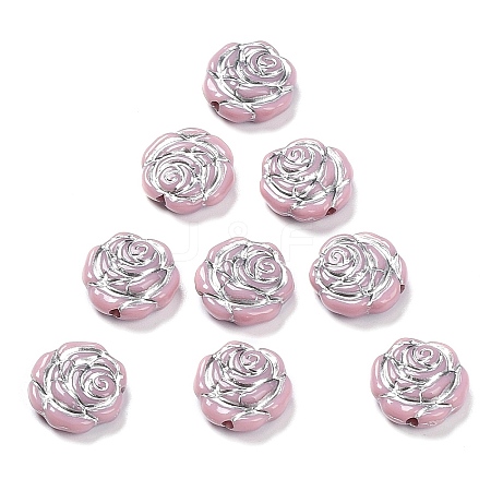 Opaque Acrylic Beads LS-OACR-G016-09F-1