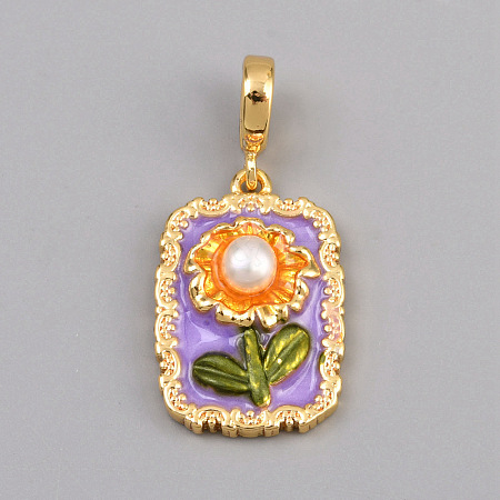 Alloy Enamel Pendants FIND-WH0148-843B-1