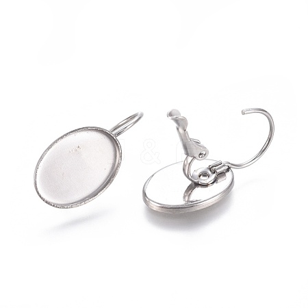 Tarnish Resistant 304 Stainless Steel Leverback Earring Findings LS-X-STAS-E474-08P-1