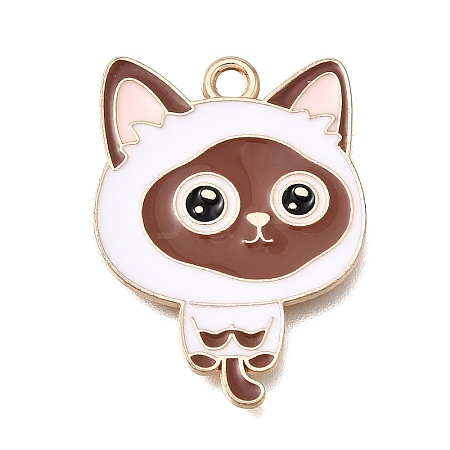 Alloy Enamel Pendants FIND-E047-02KCG-10-1