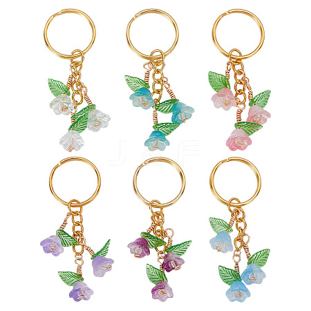 Acrylic & Glass Keychain KEYC-NB00007-1