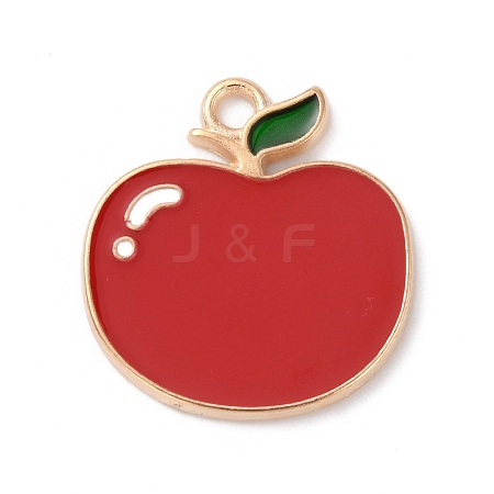 Alloy Enamel Pendants ENAM-CJC0010-23C-1