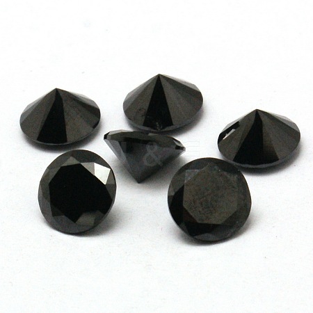 Diamond Shape Grade A Cubic Zirconia Cabochons ZIRC-M002-5mm-008-1
