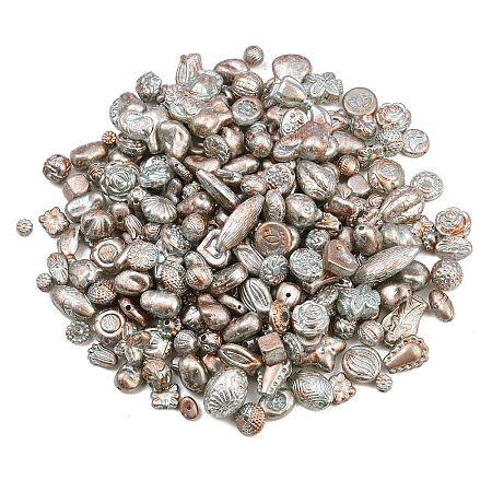 Antiqued Acrylic Beads AC-CBAAA05-01D-1