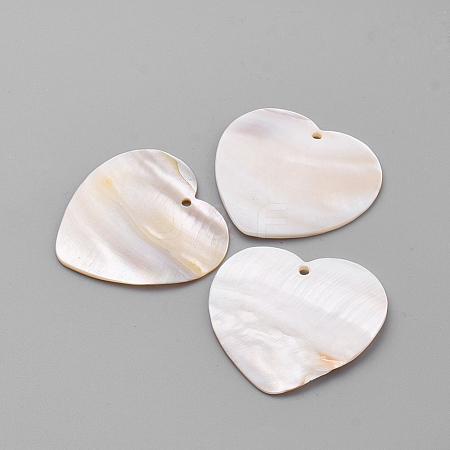 Freshwater Shell Pendants SHEL-S269-27-1