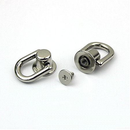 Alloy D Ring Head Screwback Button PURS-PW0001-547S-1