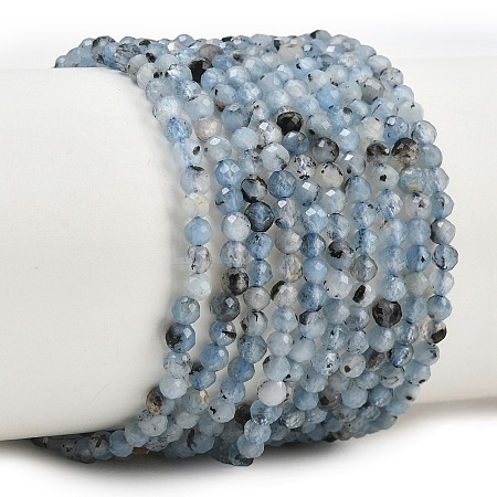 Natural Devil Blue Aquamarine Beads Strands GG-CBAF158-D01-04-1