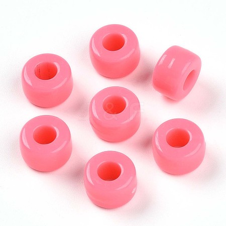 Opaque Acrylic Beads SACR-T017-12-1