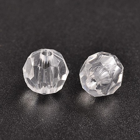 Transparent Acrylic Beads DB6mmC01-1