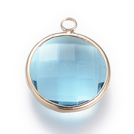 Glass Pendants GLAA-S114-C-06-1