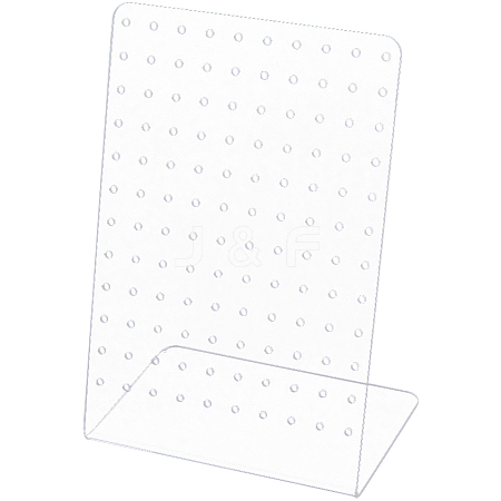 Acrylic Earring Display Stands EDIS-WH20003-03A-1