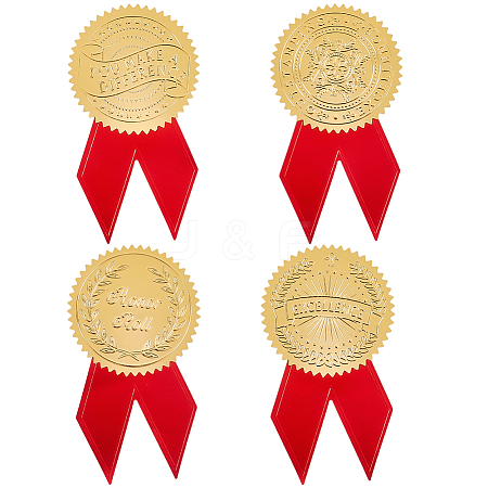 Waterproof PVC Single-Sided Stickers DIY-CP0013-01-1