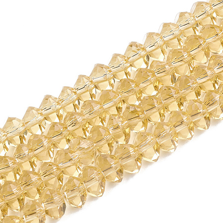 Glass Beads Strands GLAA-T006-03B-08-1