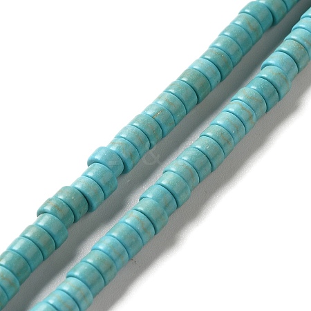 Synthetic Turquoise Dyed Beads Strands G-E594-20A-1