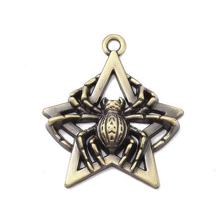 Tibetan style Alloy Pendants FIND-M021-22AG-1