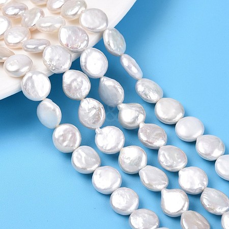 Natural Keshi Pearl Beads Strands PEAR-S018-07C-1