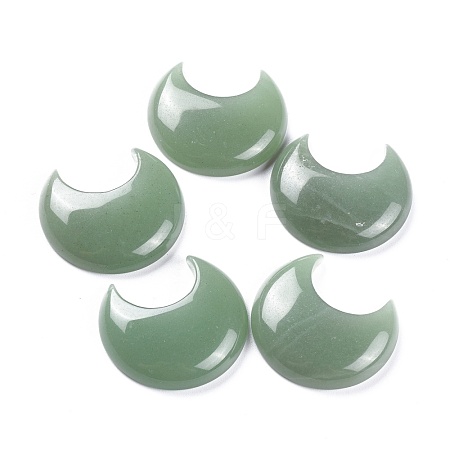 Natural Green Aventurine Cabochons G-P440-A05-1