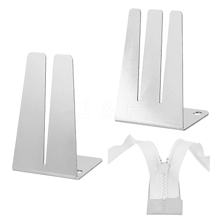 2Pcs 2 Styles Stainless Steel Replacement Blades FIND-GA0004-36-1
