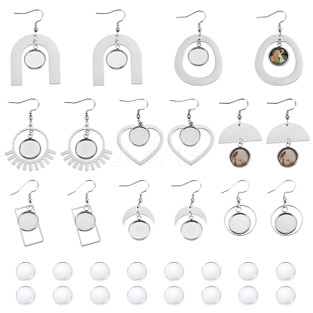 316 Surgical Stainless Steel Hook Earrings EJEW-UN00013-1