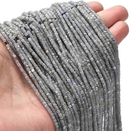 Natural Angelite Beads Strands G-RM2025-32A-06-1