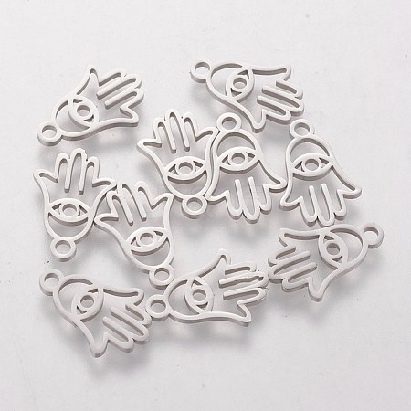 Non-Tarnish 201 Stainless Steel Charms STAS-S105-T200-1