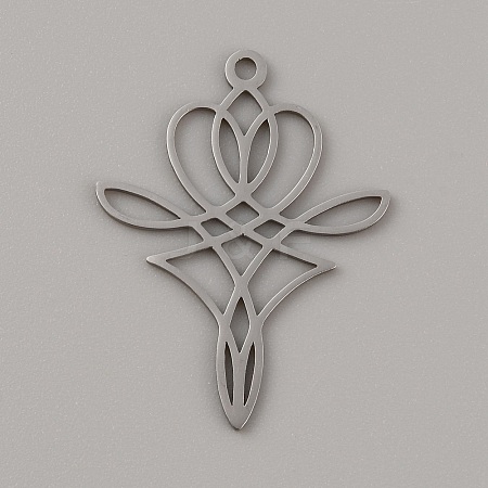 201 Stainless Steel Pendants STAS-TAC0017-06P-1