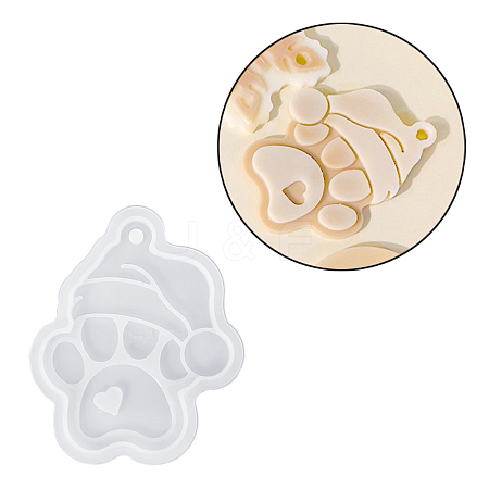 Christmas Theme DIY Silicone Pendant Molds SIMO-G007-01H-1