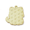 Alloy Enamel Pendants ENAM-M049-02G-A-2