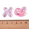 UV Plating Transparent Acrylic Beads OACR-Q204-08-4